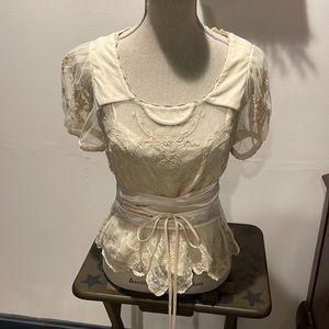 Anthropologie Leifsdottir blouse Size 4 NWT